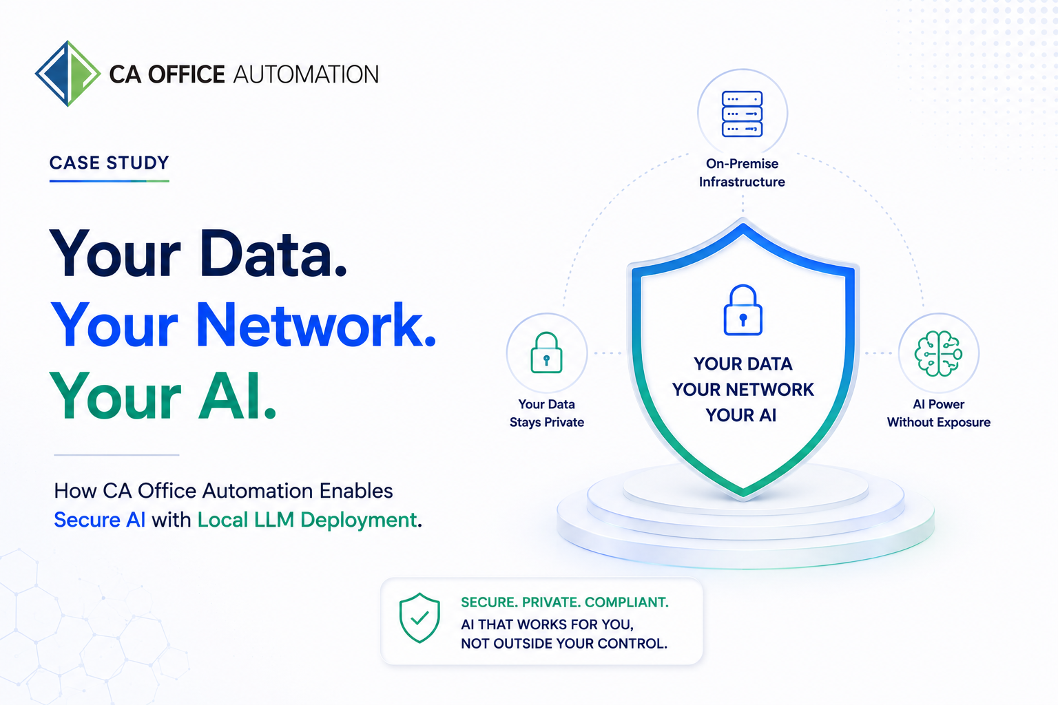 Local LLM deployment for accounting firms — CA Office Automation