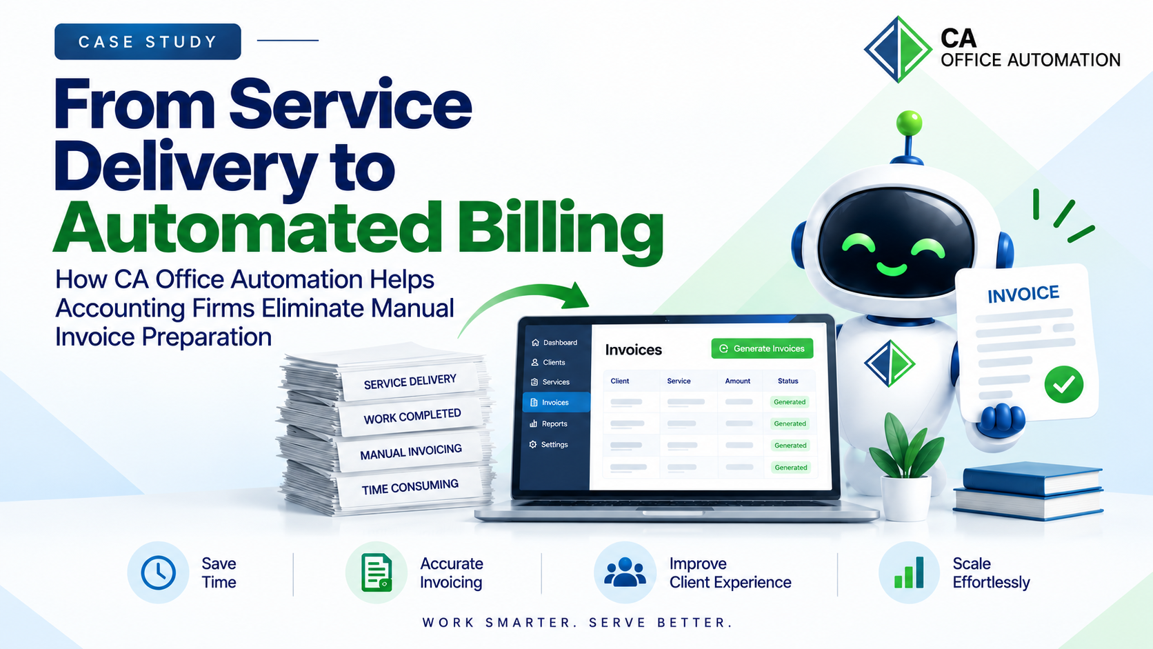 From service delivery to automated billing &mdash; CA Office Automation