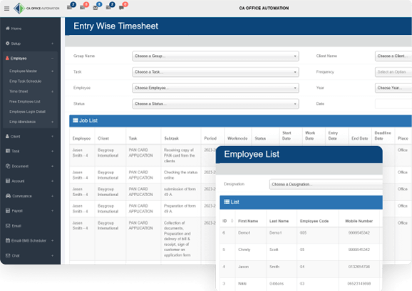 Employee Management Module