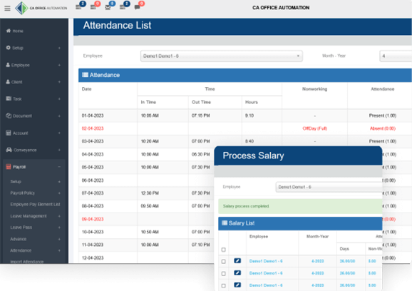 Payroll Management Module